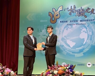 媒體報導-勤益科大學生榮獲教育部「技職之光」　展現技職教育實作實力圖片
