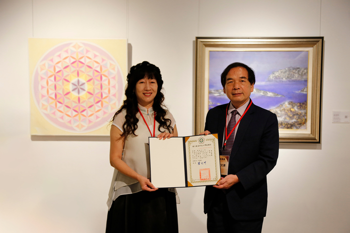 媒體報導-勤益科大「當代繪畫三人展」自即日起至9/27藝術中心展出圖片