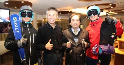 媒體報導-影/訓練滑雪人才 勤益科大與滑雪旅遊專家合作圖片