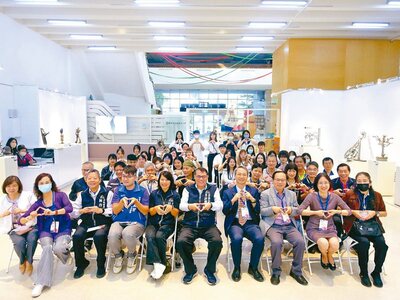 媒體報導-勤益科大 推廣太平鐵工藝術圖片