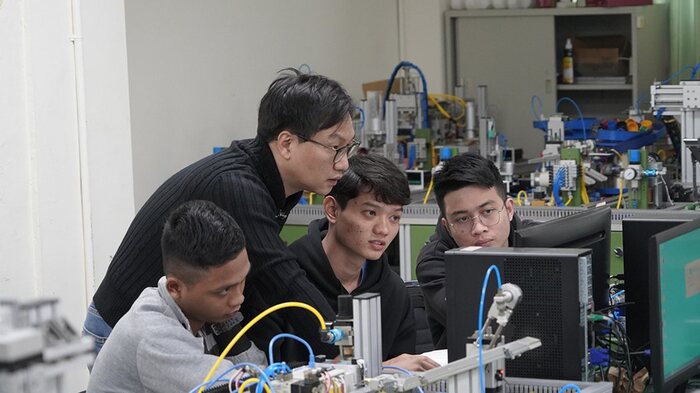勤益科大養成學生做中學、學中做的精神，是勤益科大成為企業最愛的主因。圖片