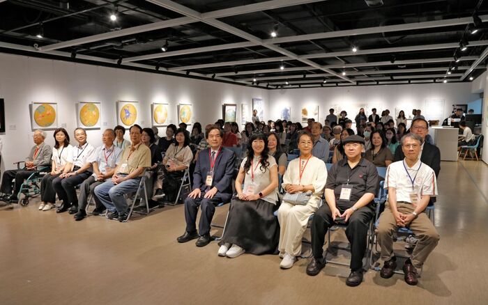 媒體報導-勤益科大當代繪畫三人展 盼學子將美學應用實務圖片